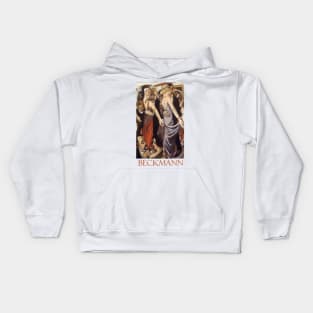 Dancing Bar in Baden-Baden by Max Beckmann Kids Hoodie